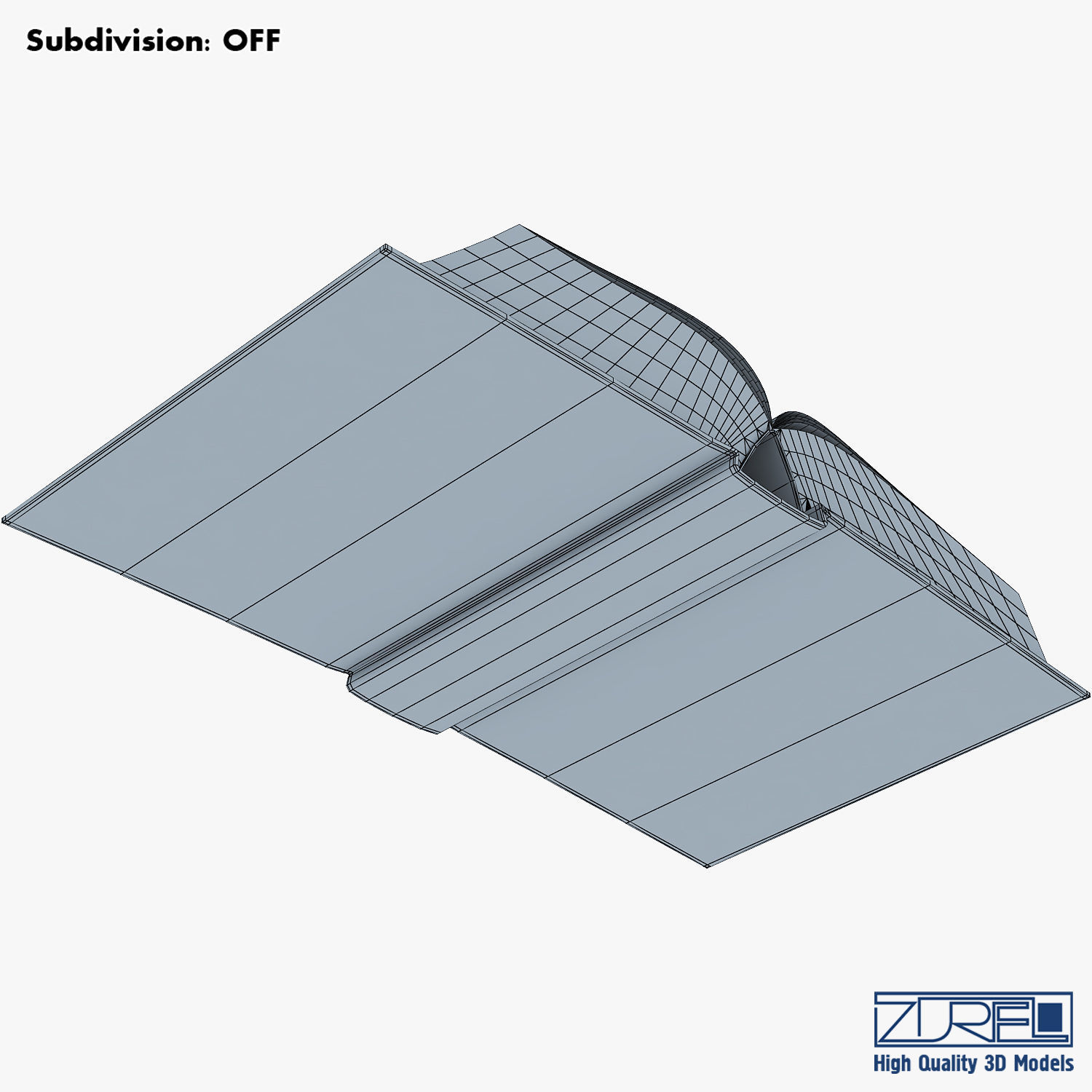 Open book v 1 3D model_13