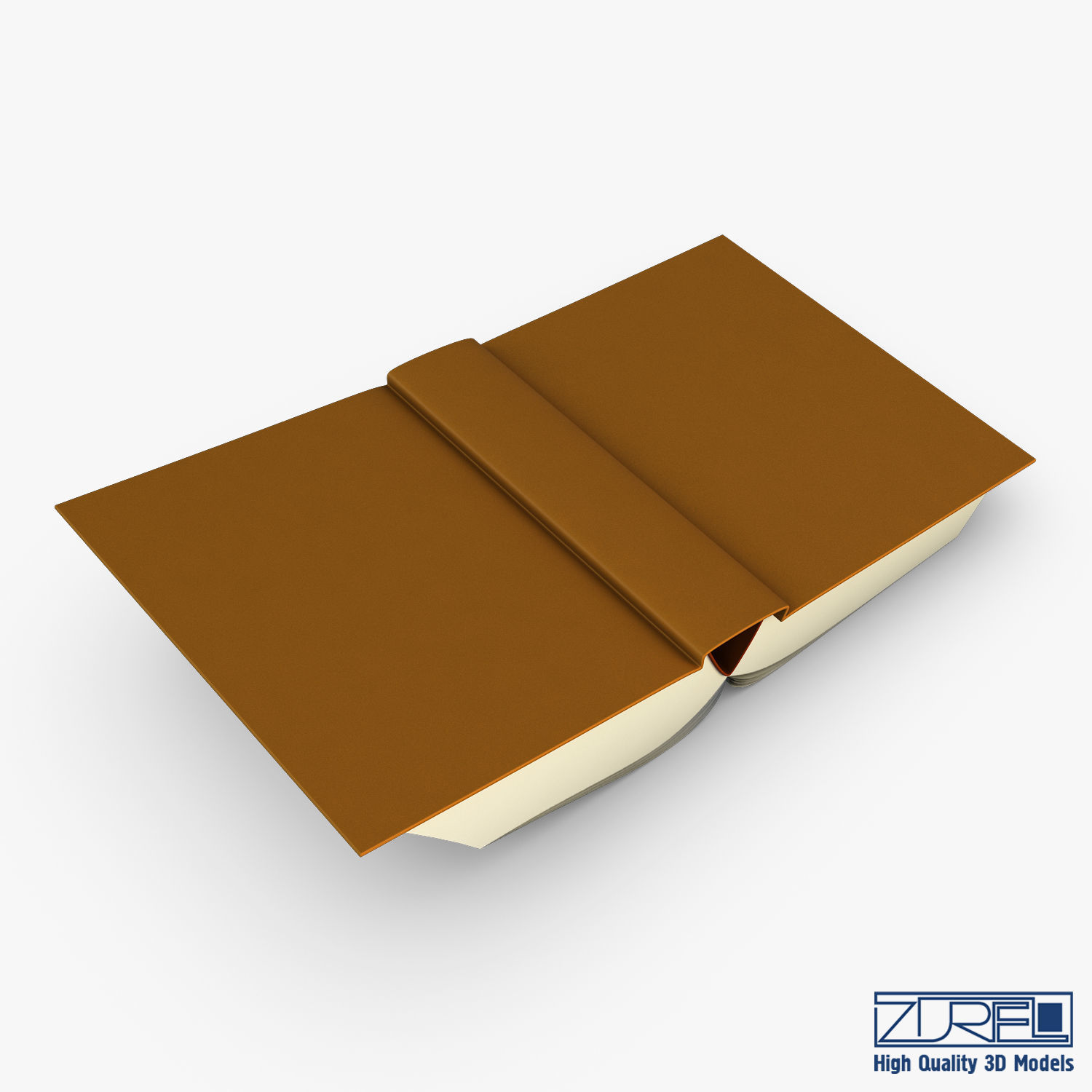 Open book v 1 3D model_8
