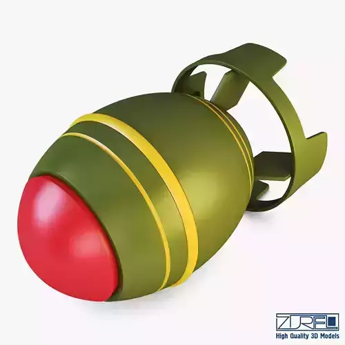 Nuclear bomb v 1 3D model