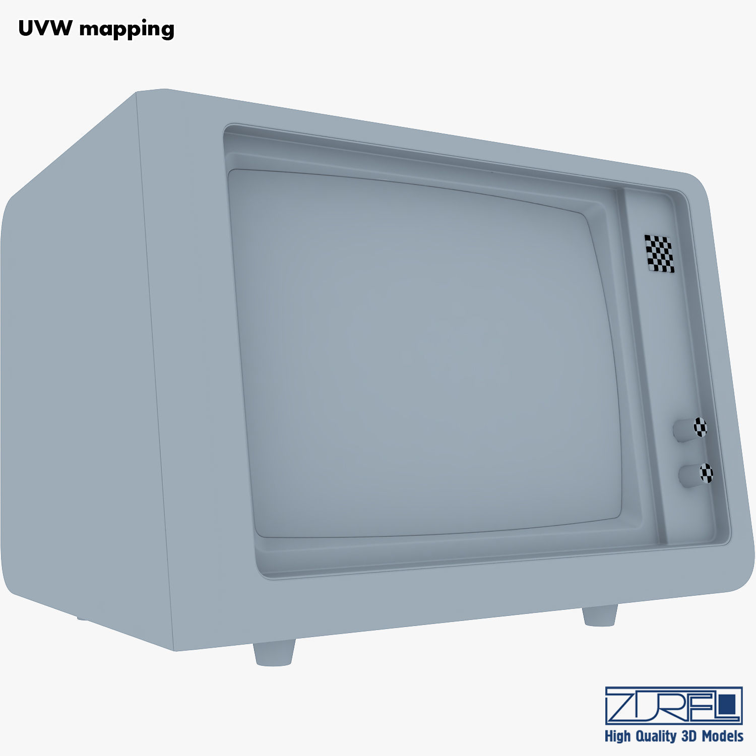 IBM 5150 Monitor 3D model_28