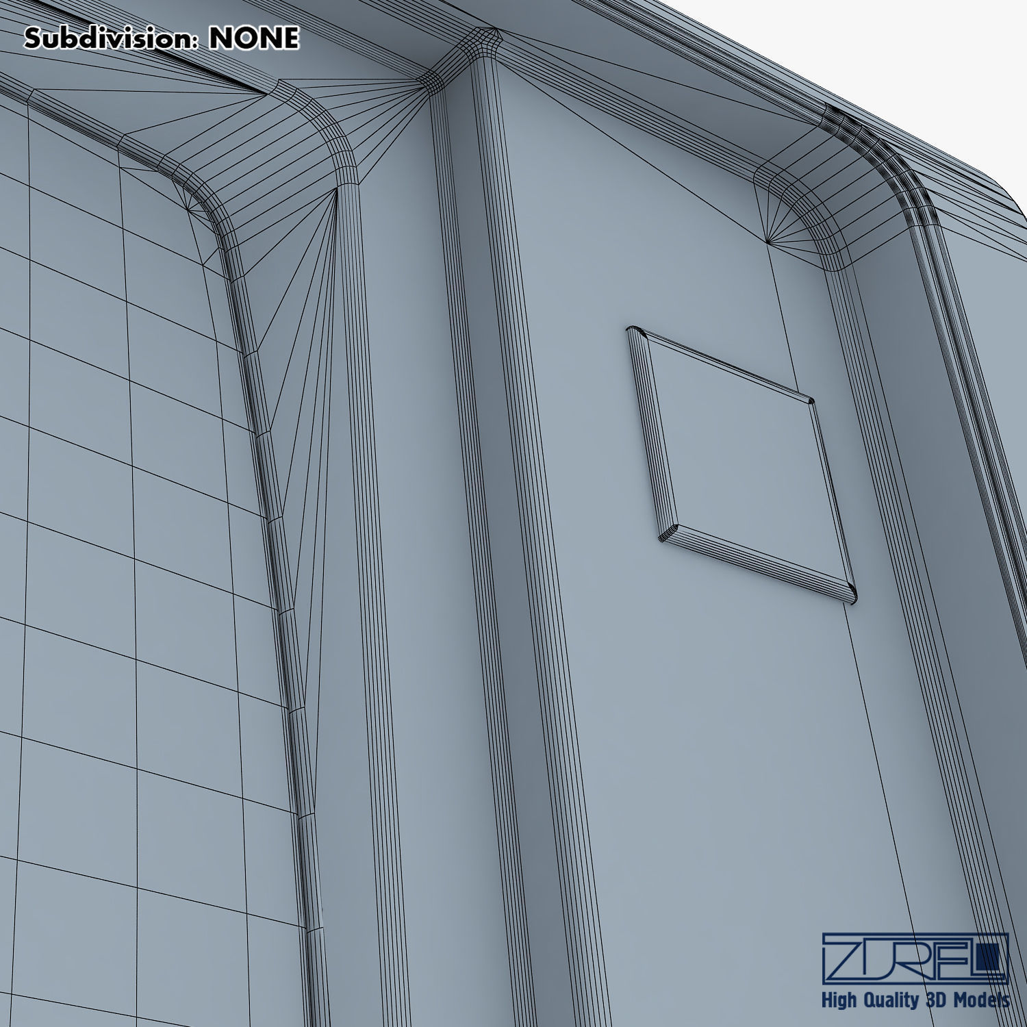 IBM 5150 Monitor 3D model_25