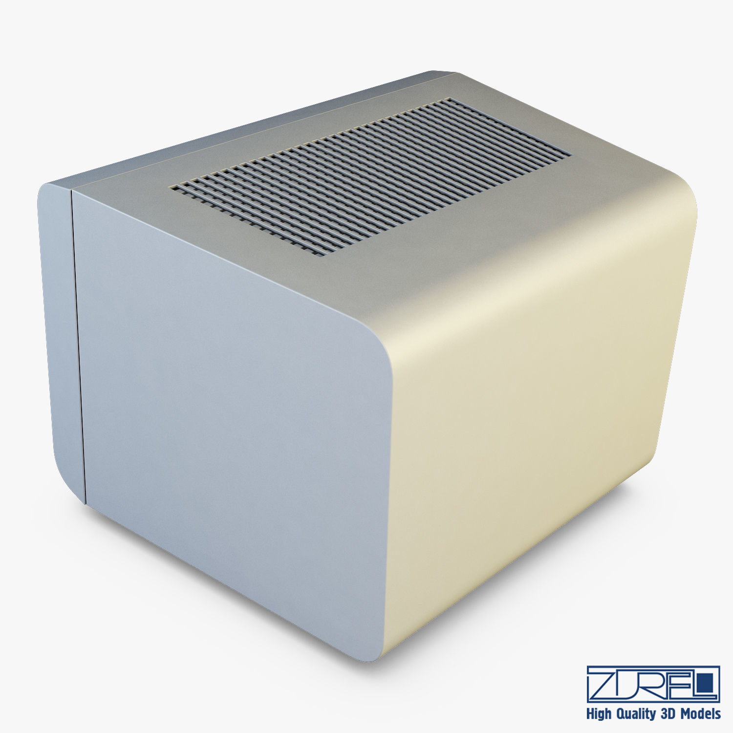 IBM 5150 Monitor 3D model_3