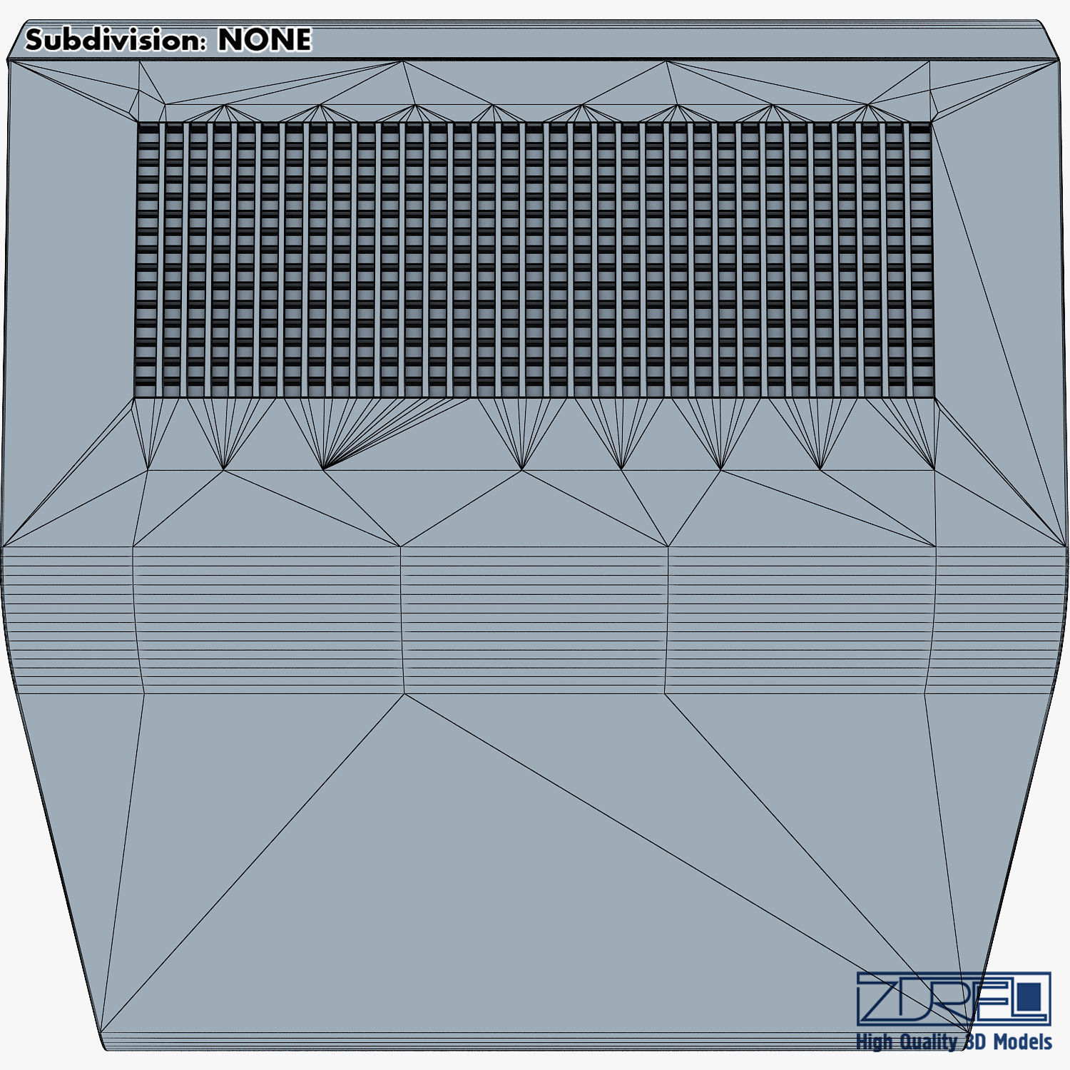 IBM 5150 Monitor 3D model_23