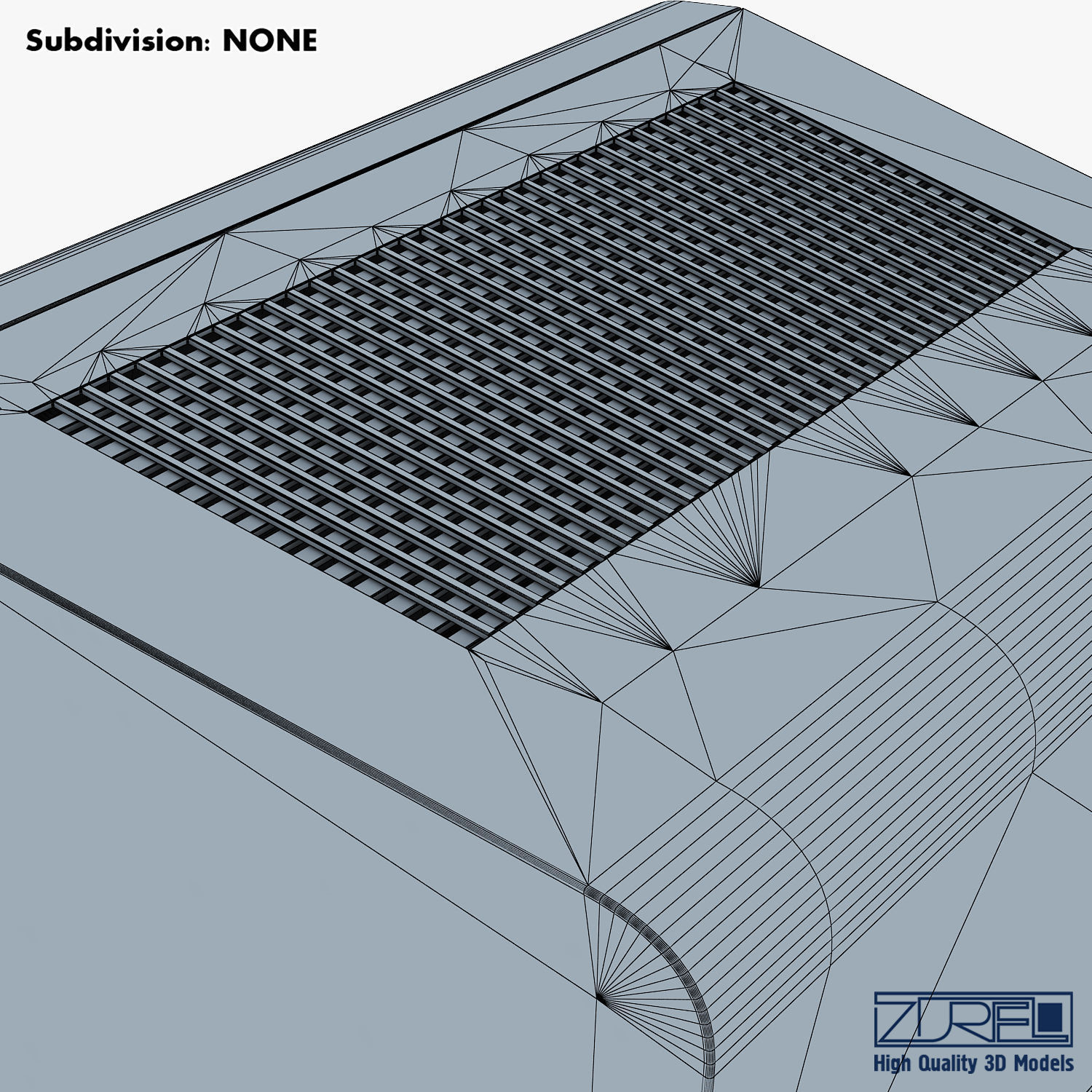 IBM 5150 Monitor 3D model_26