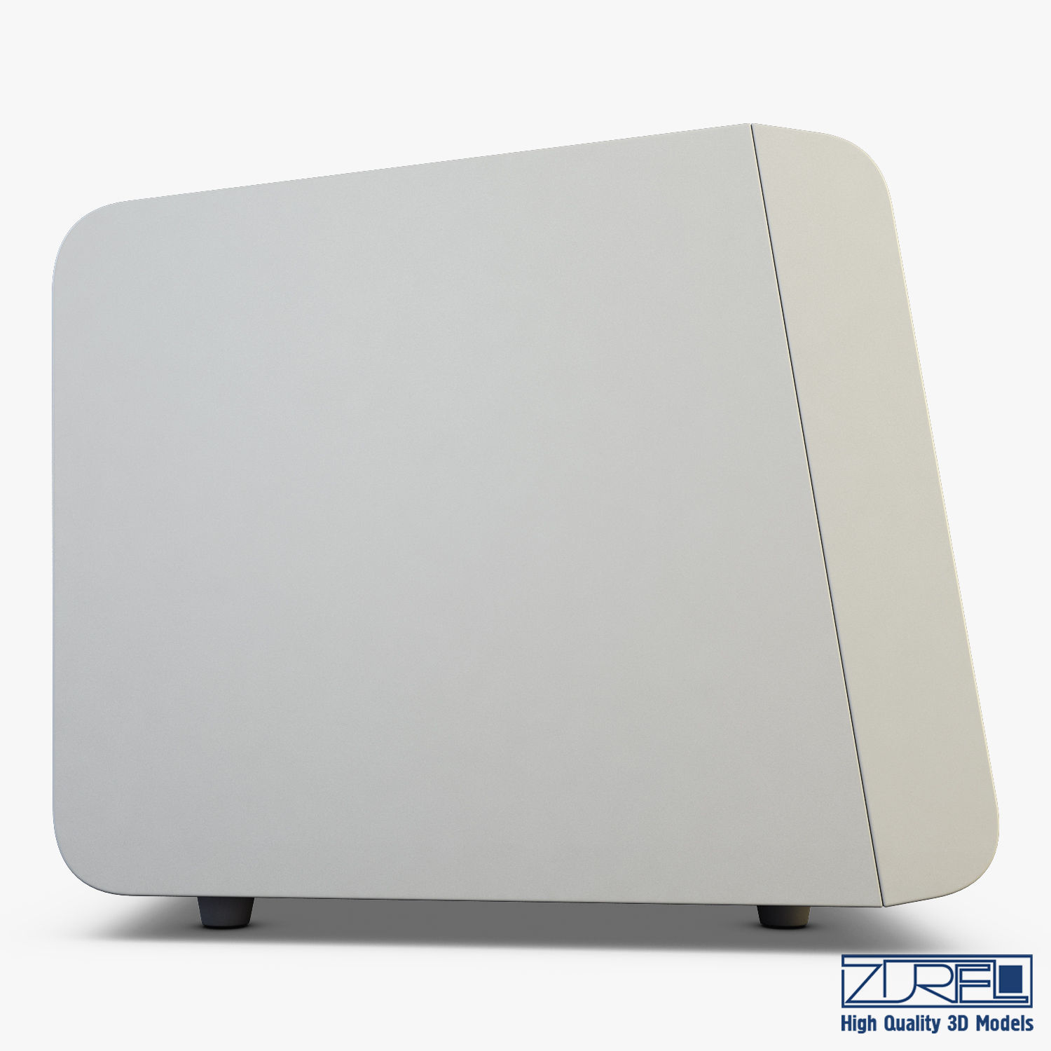 IBM 5150 Monitor 3D model_8