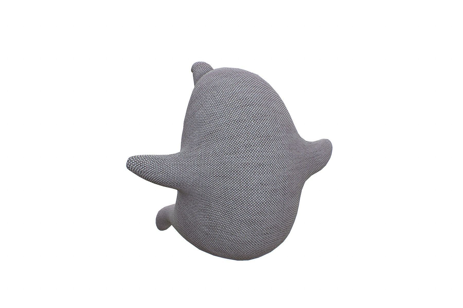 Cartoon ghost V2 Low-poly 3D model_12