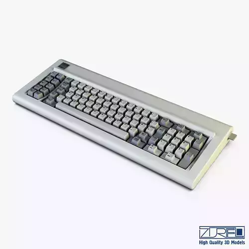 IBM 5150 Keyboard 3D model