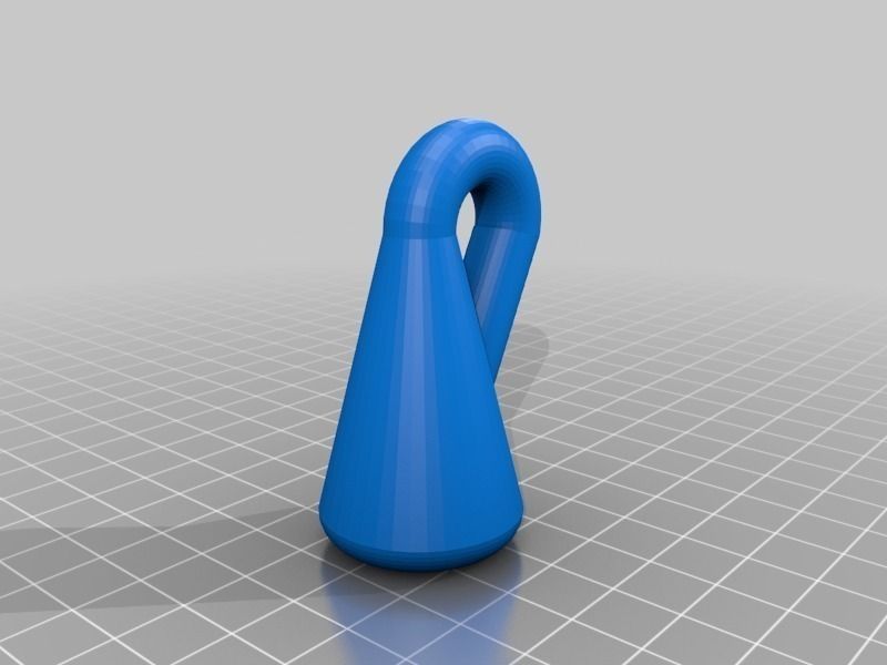 Klein Bottle from simple primitives Free 3D print model_2