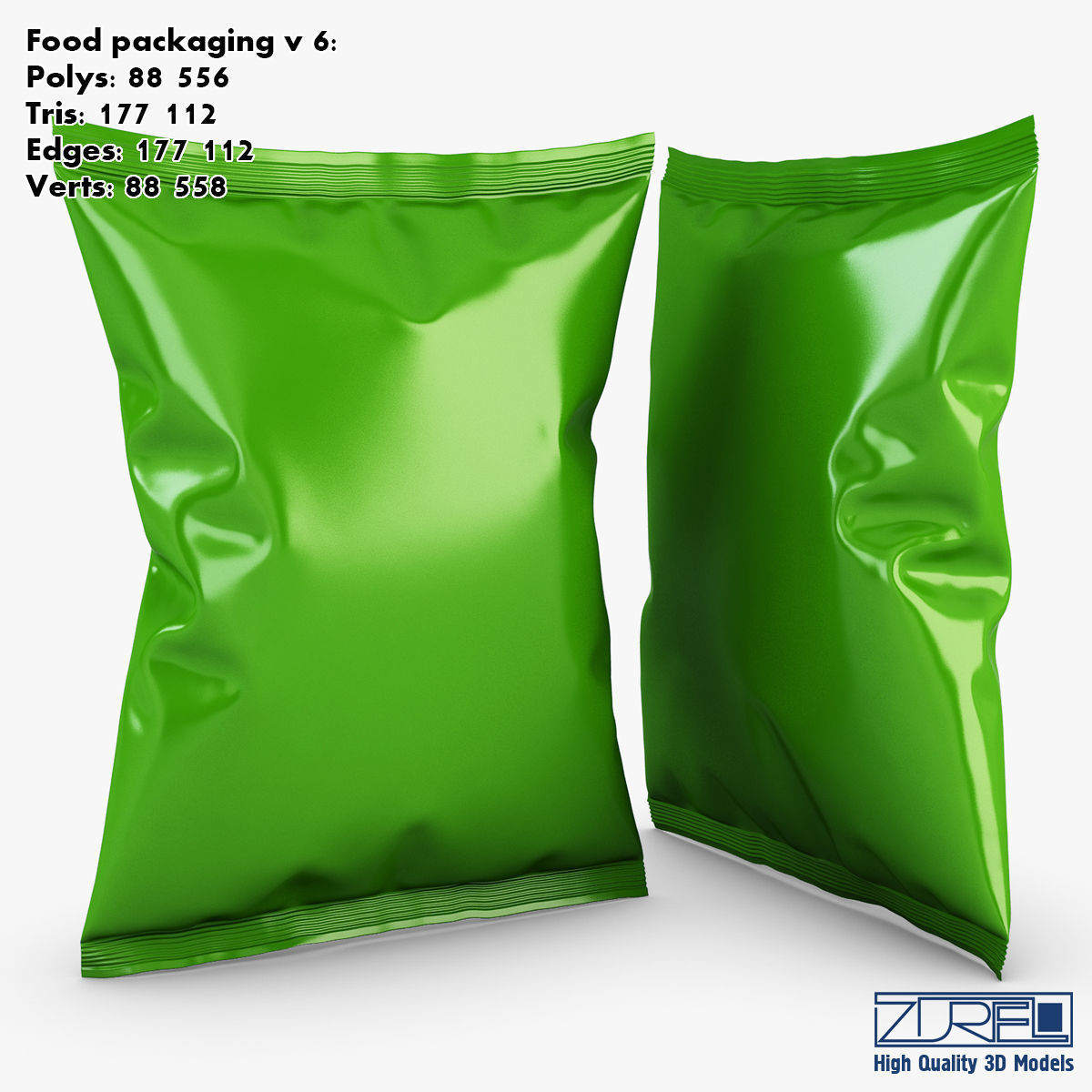 Food packaging collection volume 1 3D model_71