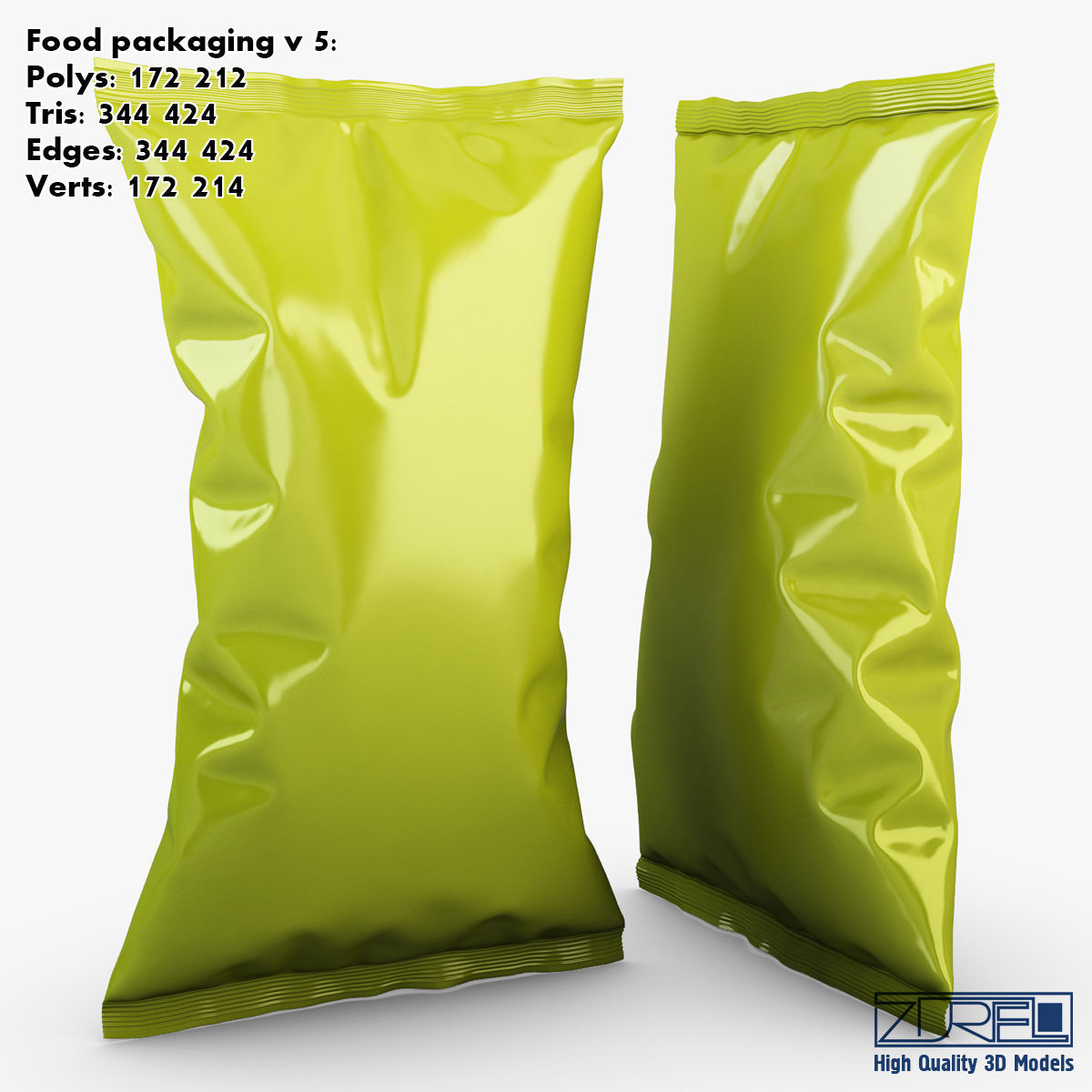 Food packaging collection volume 1 3D model_57