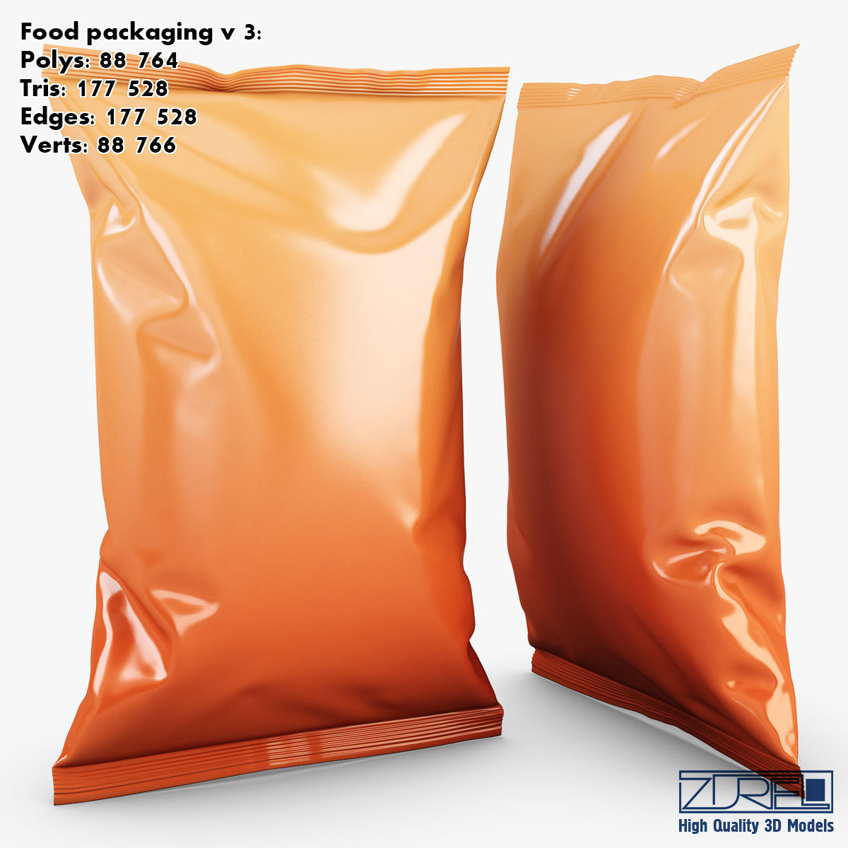 Food packaging collection volume 1 3D model_29