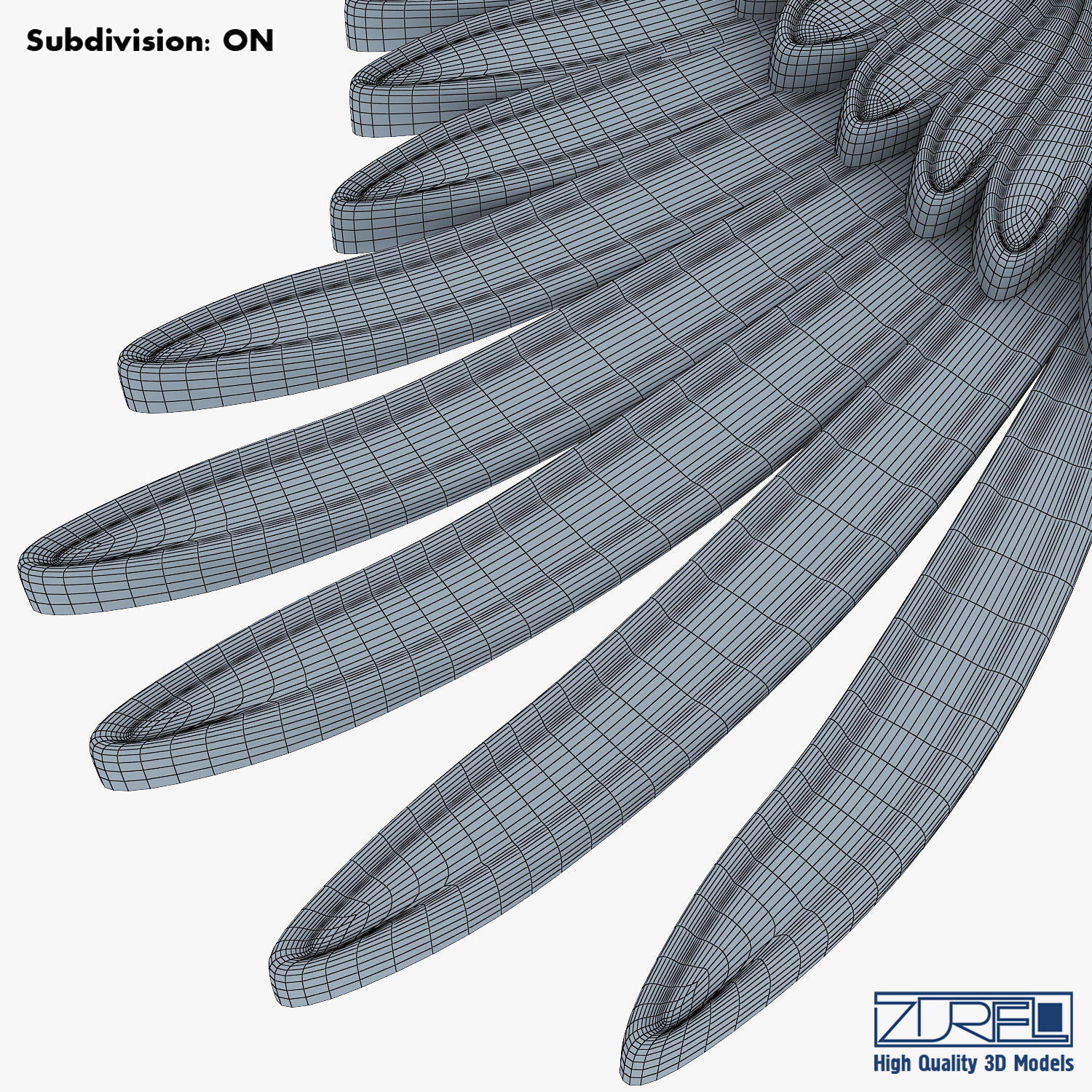 Eagle Wings Gold v 2 3D model_13