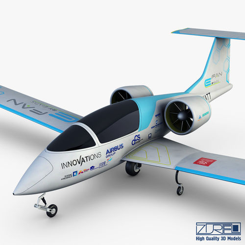 Airbus E-Fan Electric 3D model