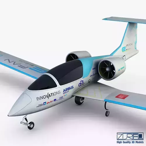 Airbus E-Fan Electric 3D model