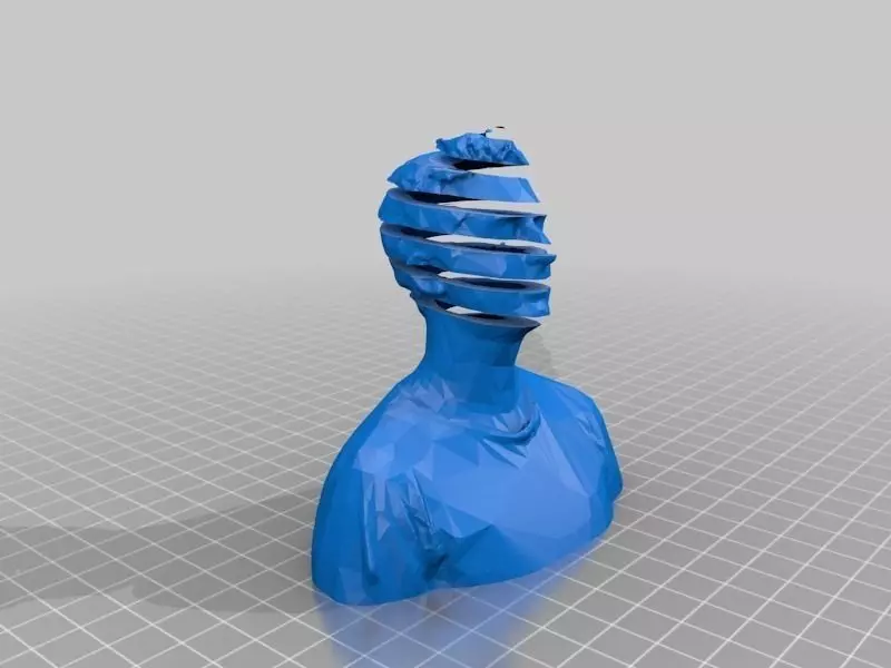 Peeled Bre Free 3D print model