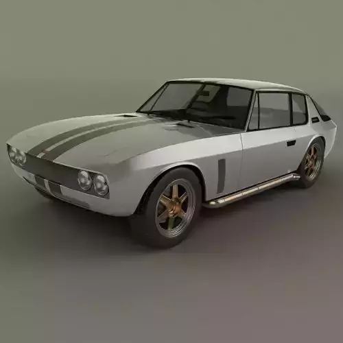 Jensen Interceptor Fast and Furious 6 3D model