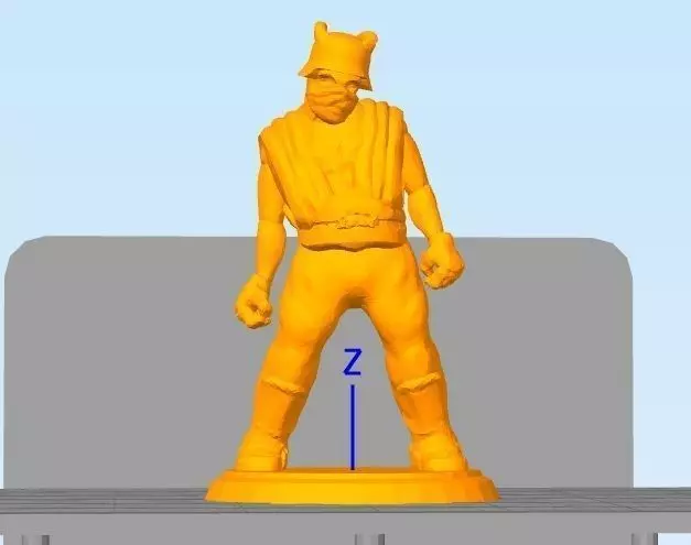 Zombie G star wars figure Free 3D print model