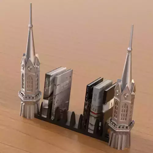 Victorian Tower Book Stand 3D print model