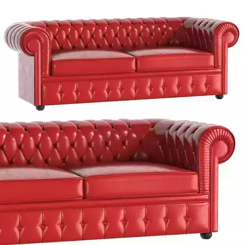 RED Classical Sofa 2 Places Churchill