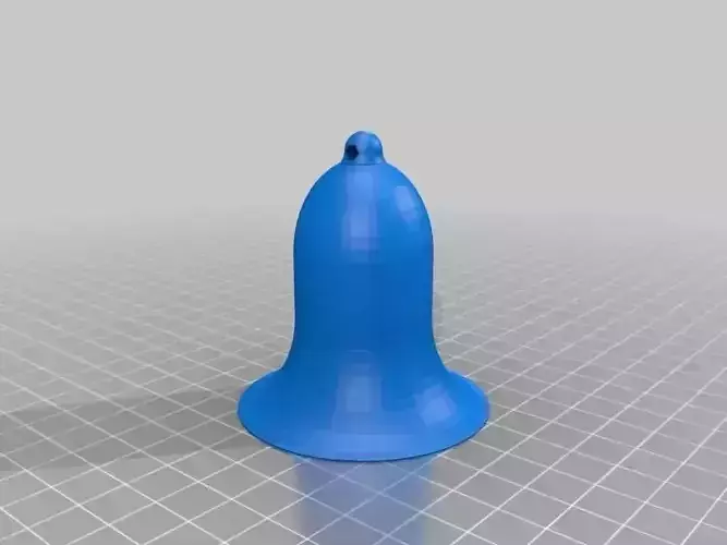 Bell with integral clapper
