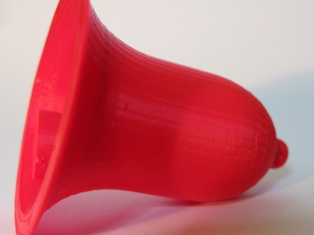 Bell with integral clapper Free 3D print model_1
