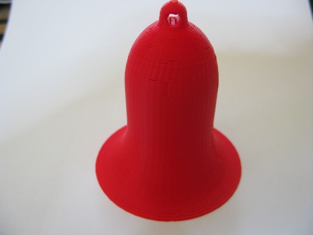 Bell with integral clapper Free 3D print model_3