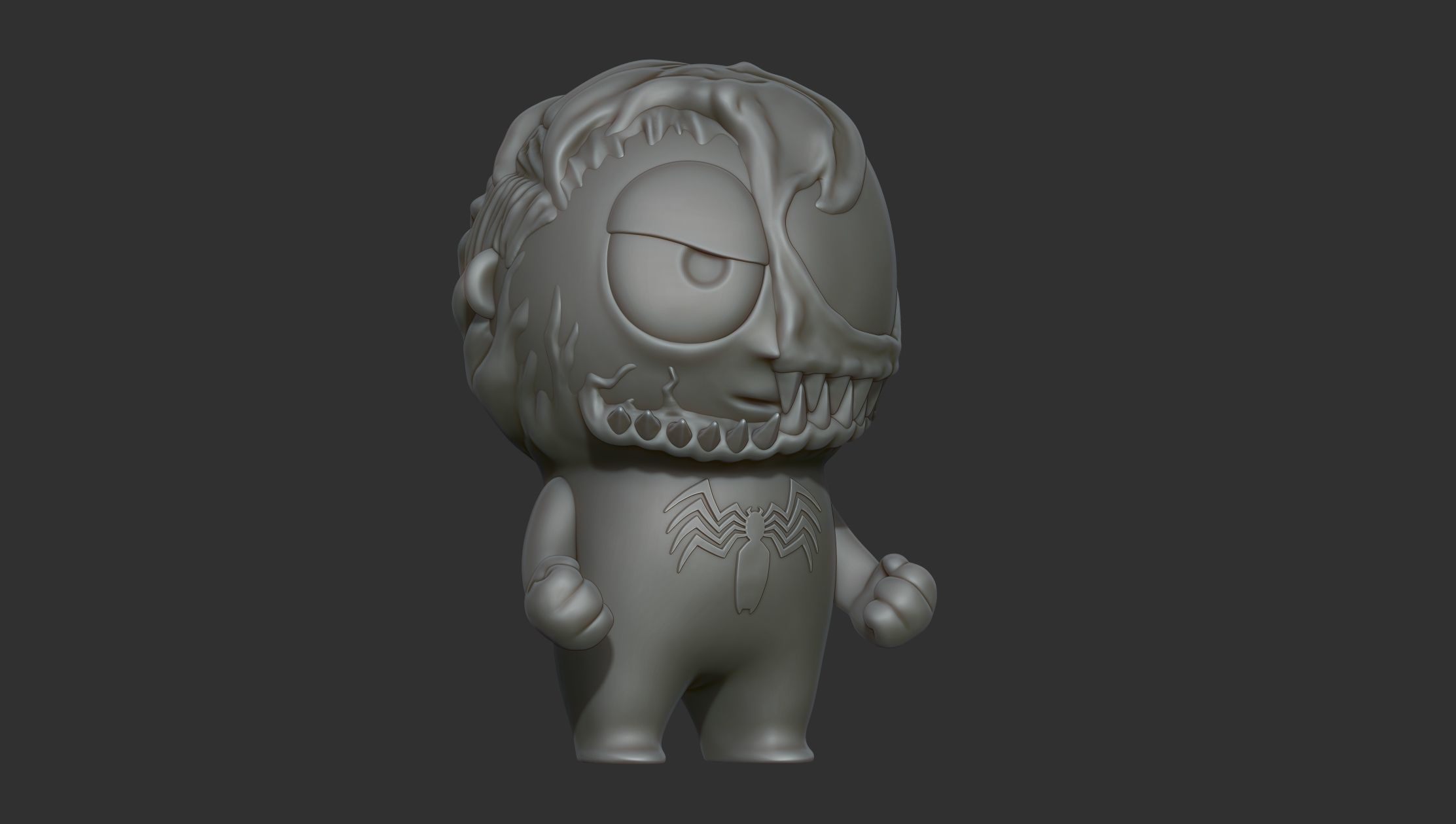 Venom Mini 3D print model_2