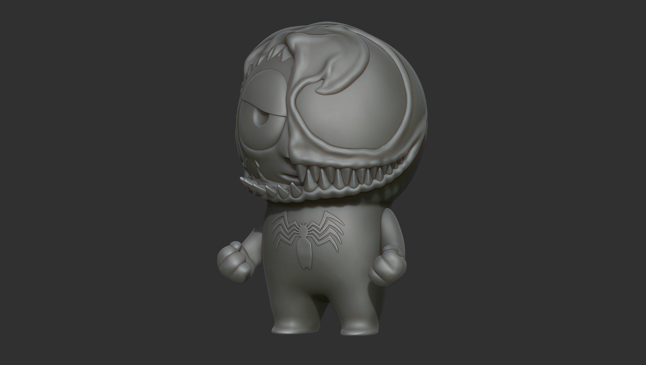 Venom Mini 3D print model_1