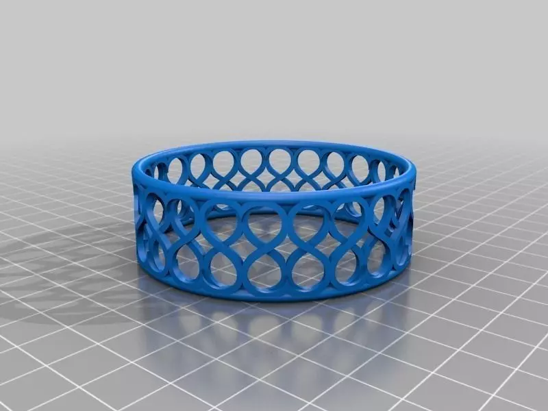 Heart Bracelet Free 3D print model