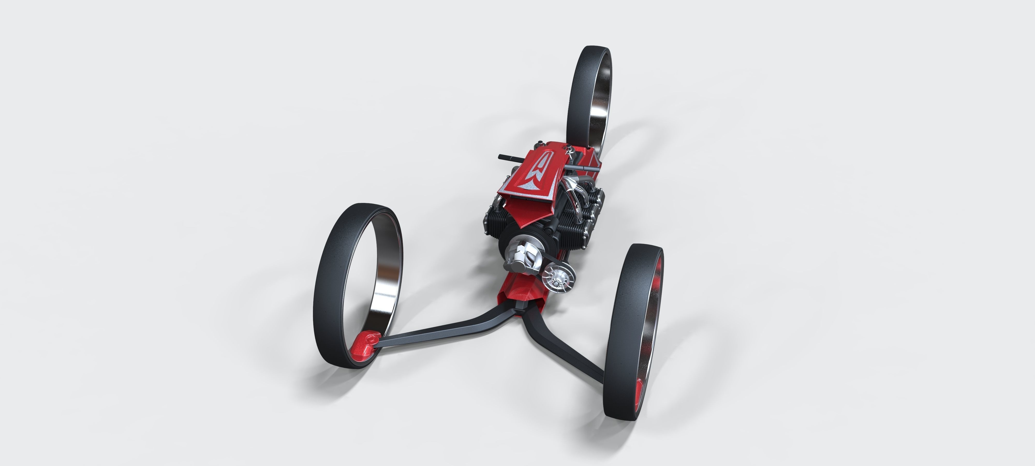 Trike concept 2 3D model_4