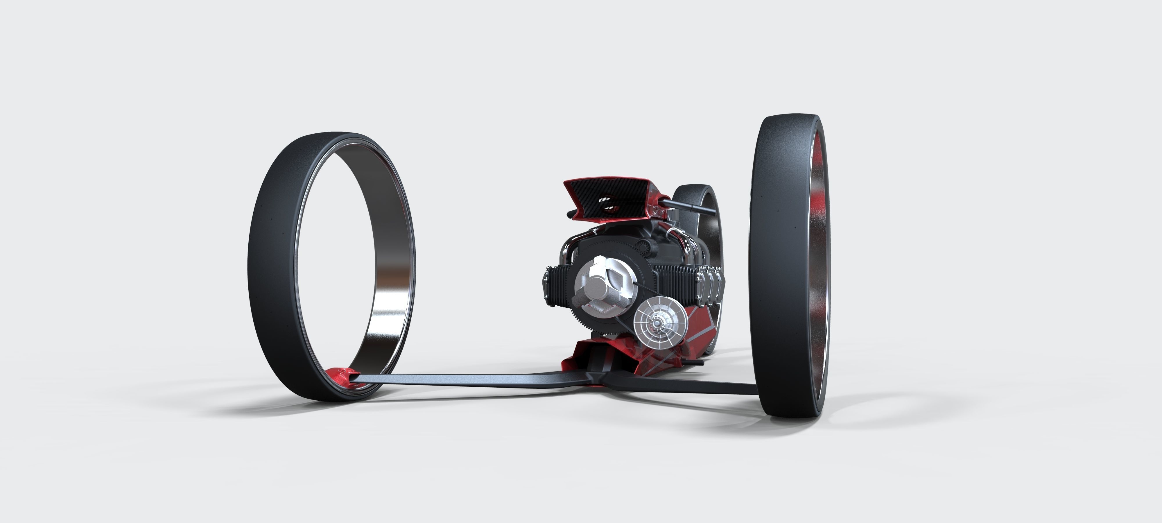 Trike concept 2 3D model_5