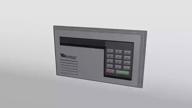 Security Keypad with Digital Readout
