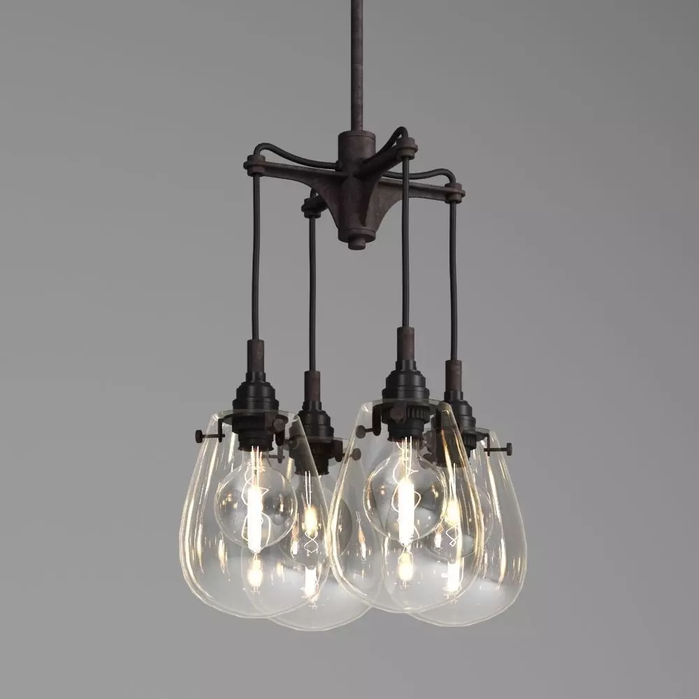 Hanging Lamp LOFT HOUSE P-147 3D model
