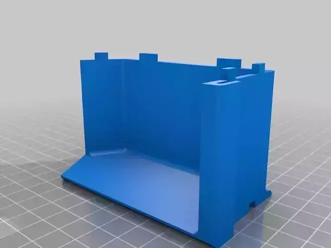 Side Stackable Component Bins Free 3D print model