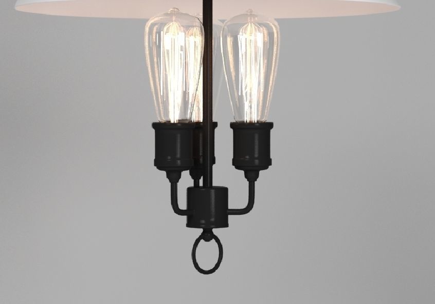 Hanging Lamp LOFT HOUSE P-134 3D model_2