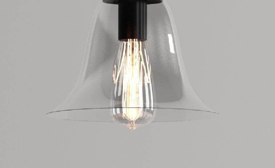 Hanging Lamp LOFT HOUSE P-125 3D model_2