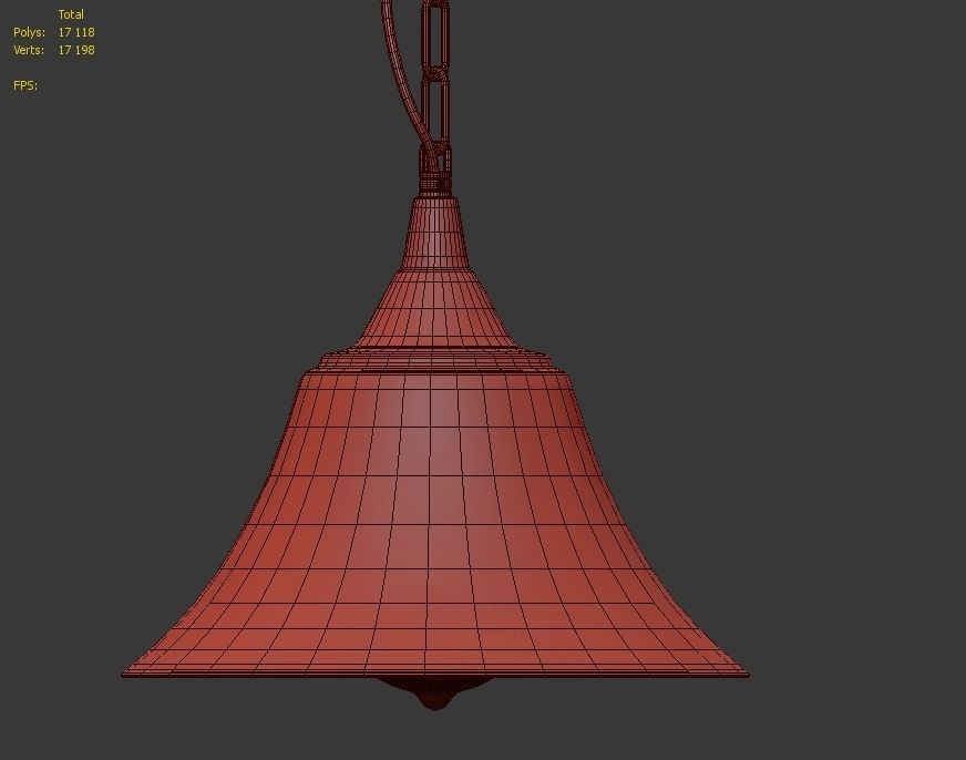 Hanging lamp LOFT HOUSE P-123 3D model_4