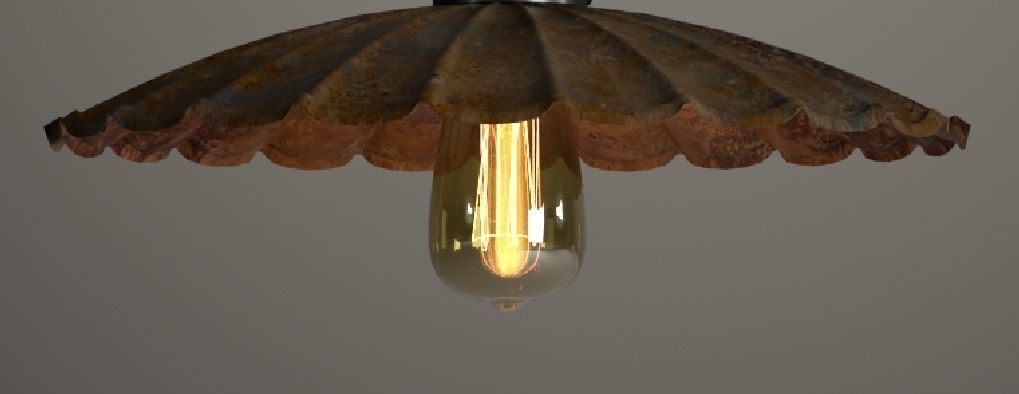 Hanging Lamp LOFT HOUSE P-119 3D model_2