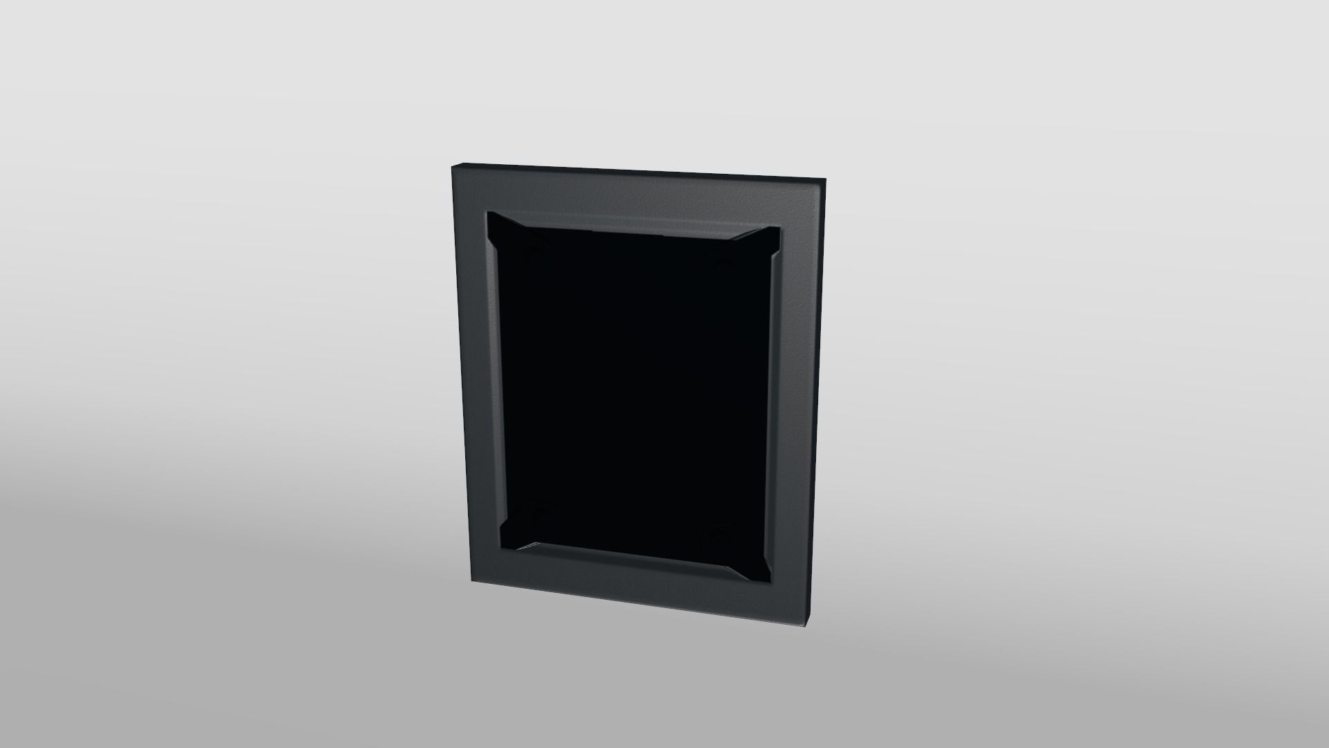 Simple Picture Frame Low-poly 3D model_3