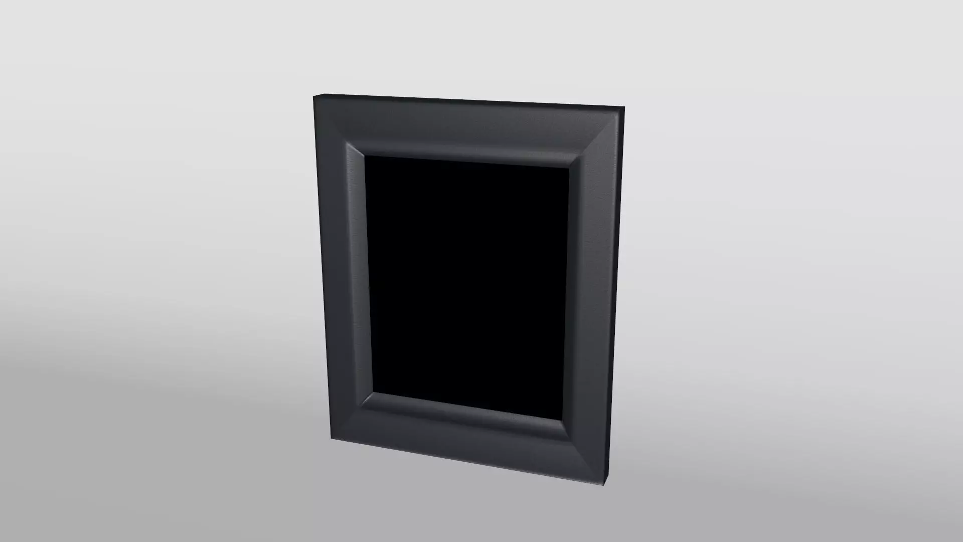 Simple Picture Frame Low-poly 3D model_0