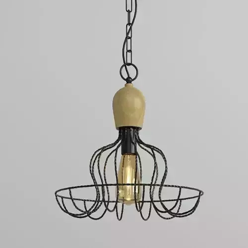 Hanging lamp LOFT HOUSE P-81 3D model