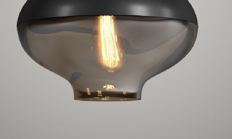 Hanging lamp LOFT HOUSE P-76 3D model_2