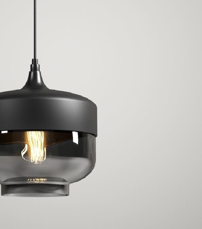 Hanging lamp LOFT HOUSE P-75 3D model_3