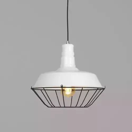 Hanging lamp LOFT HOUSE P-63  WHITE