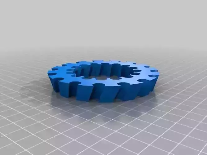 Hyperboloid pencil holder