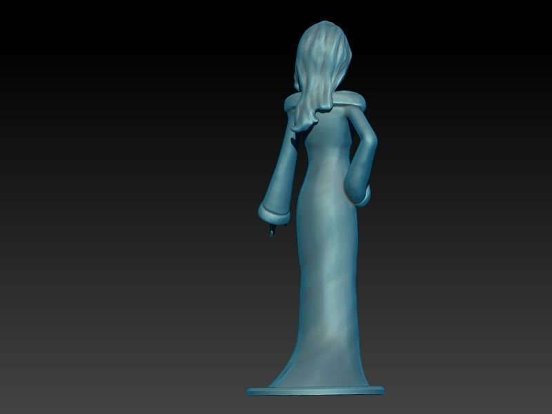 Elsa Elegant Style 3D print model_2