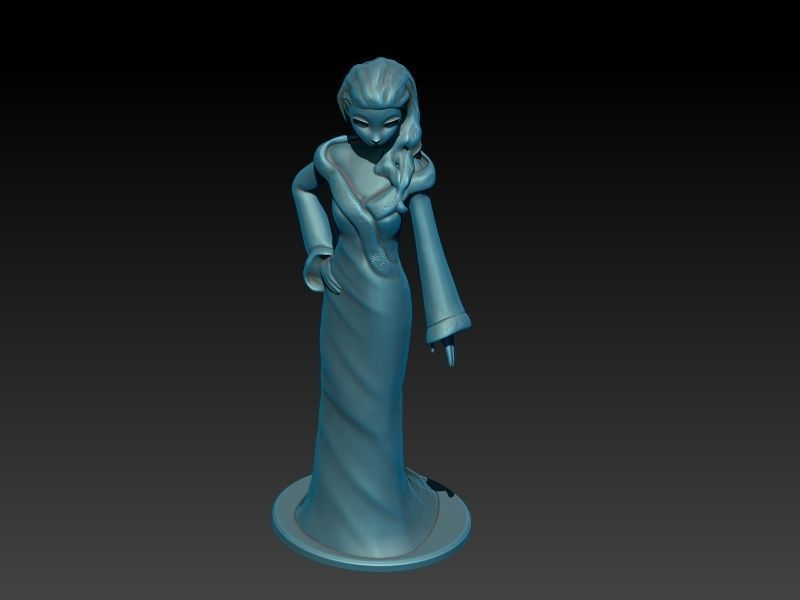 Elsa Elegant Style 3D print model_3