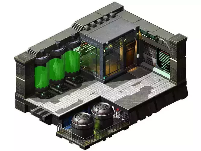 Sci Fi Building-Science Academy 04