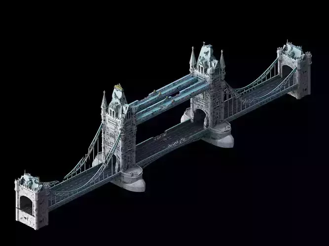 Sci Fi Building-London Tower Bridge 02