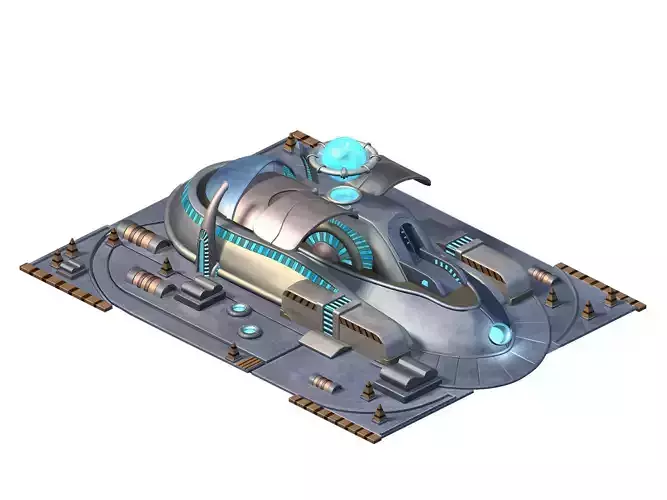 Sci Fi Building-Government Center 01